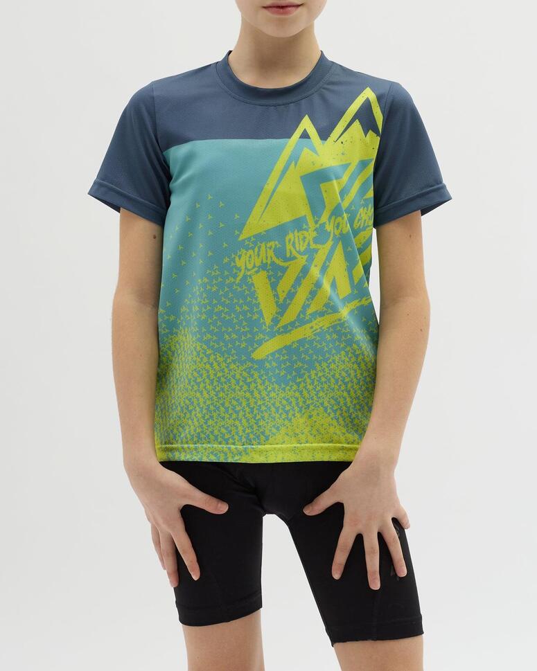 Koszulka rowerowa (z krótkim rękawem) dziecięca SILVINI Junior Jersey DENNI