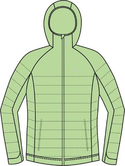 Doudoune à capuche femme Silvini Cesi