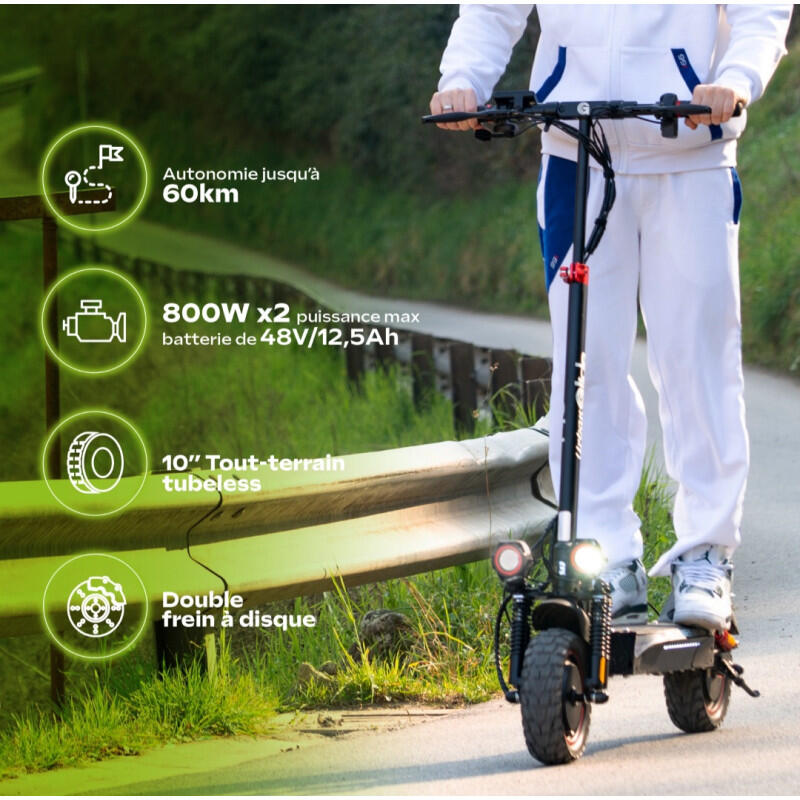 Trottinette electrique  eCross DUO  60km autonomie
