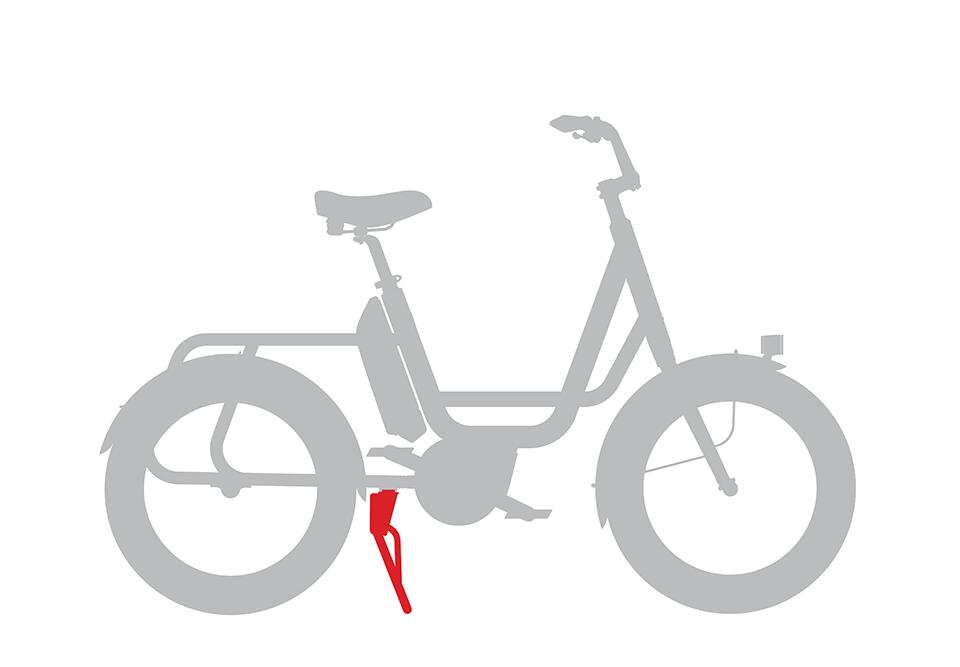 Béquille Dual Kickstand RemiDemi (EVO 1 et 2) - noir 2/2