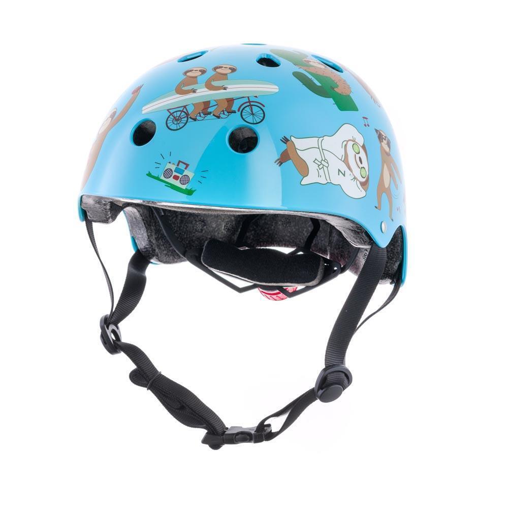 Hornit - Mini Hornit Lids Casque Vélo Trotinette Sloth M - Casque - Bleu|vert - M/53-58cm - Decathlon