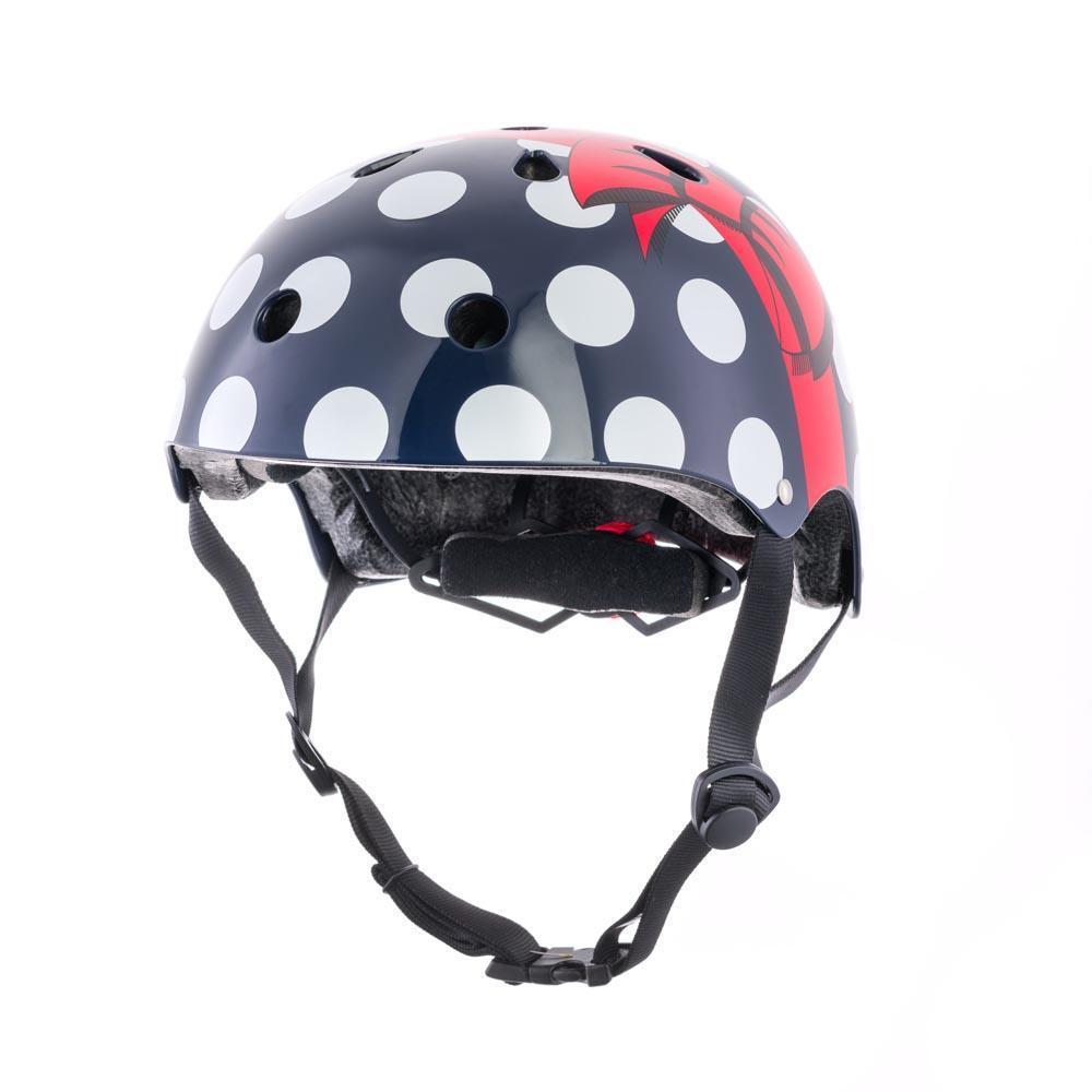 Hornit - Mini Hornit Lids Casque Vélo Trotinette Polka Dot M - Casque - Gris|rouge - M/53-58cm - Decathlon