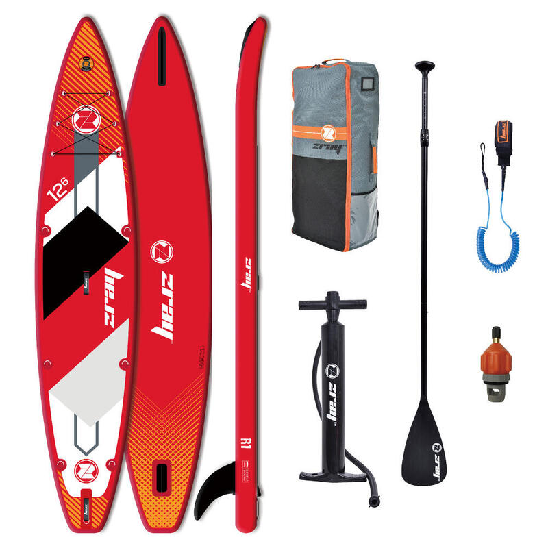 Zray felfújható SUP R1 Racing kajakká alakítható 381x76x15cm 157kg teherbírás