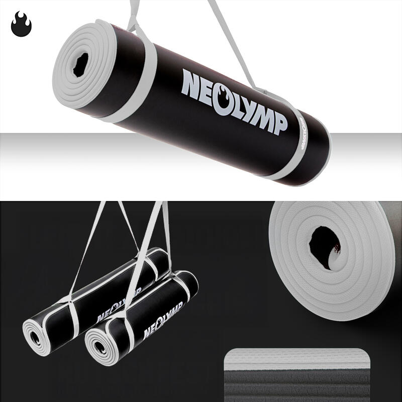 Tapis de fitness – Tapis de sport extra épais, protecteur pour les articulations