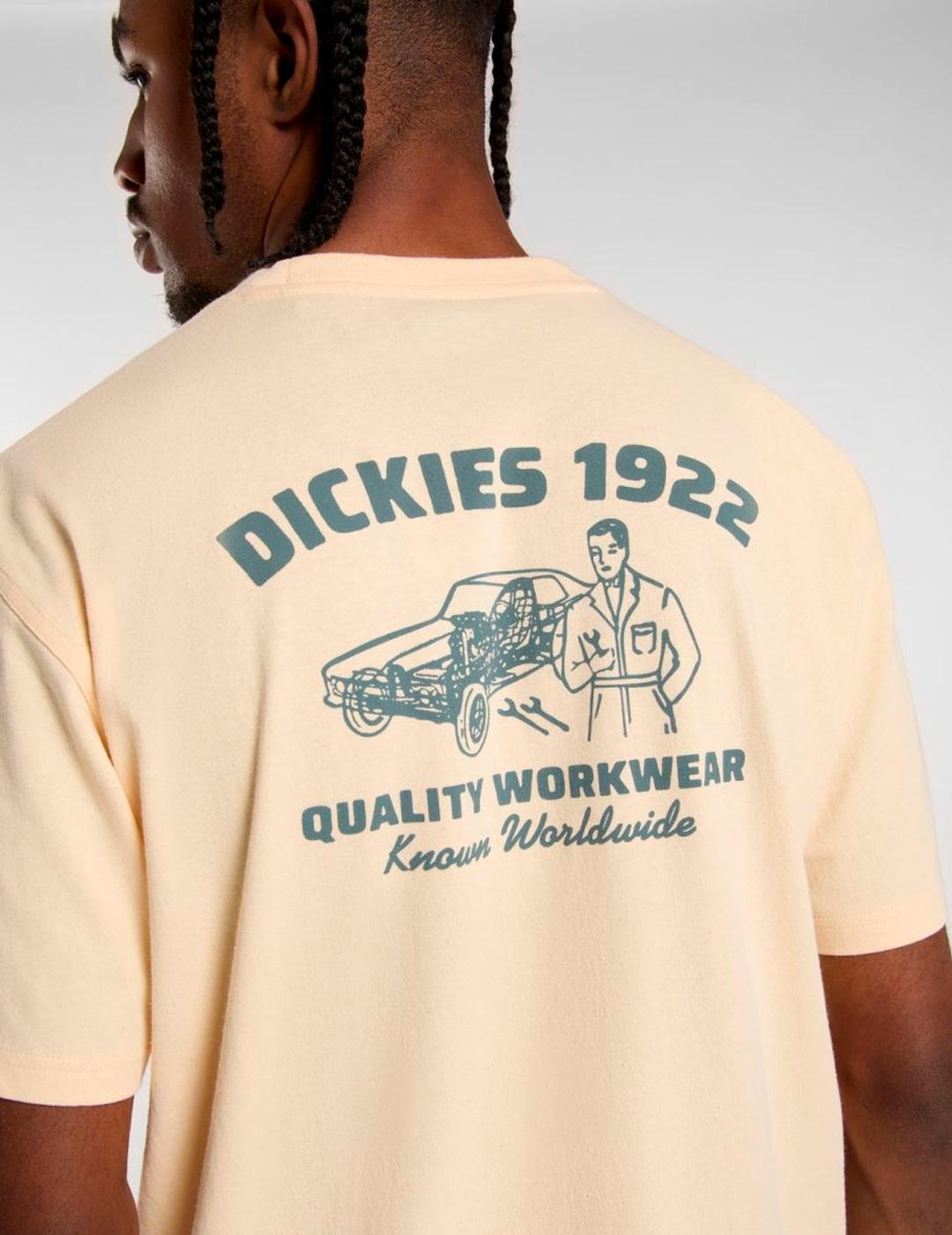 Camiseta para Hombre Dickies  Beige 5/7
