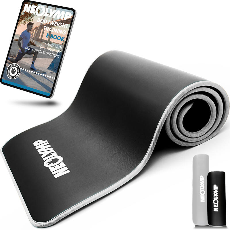 Tapis de fitness – Tapis de sport extra épais, protecteur pour les articulations
