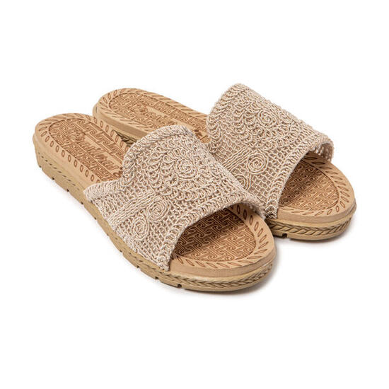 Sandali donna Brasileras Nero con suola in gomma