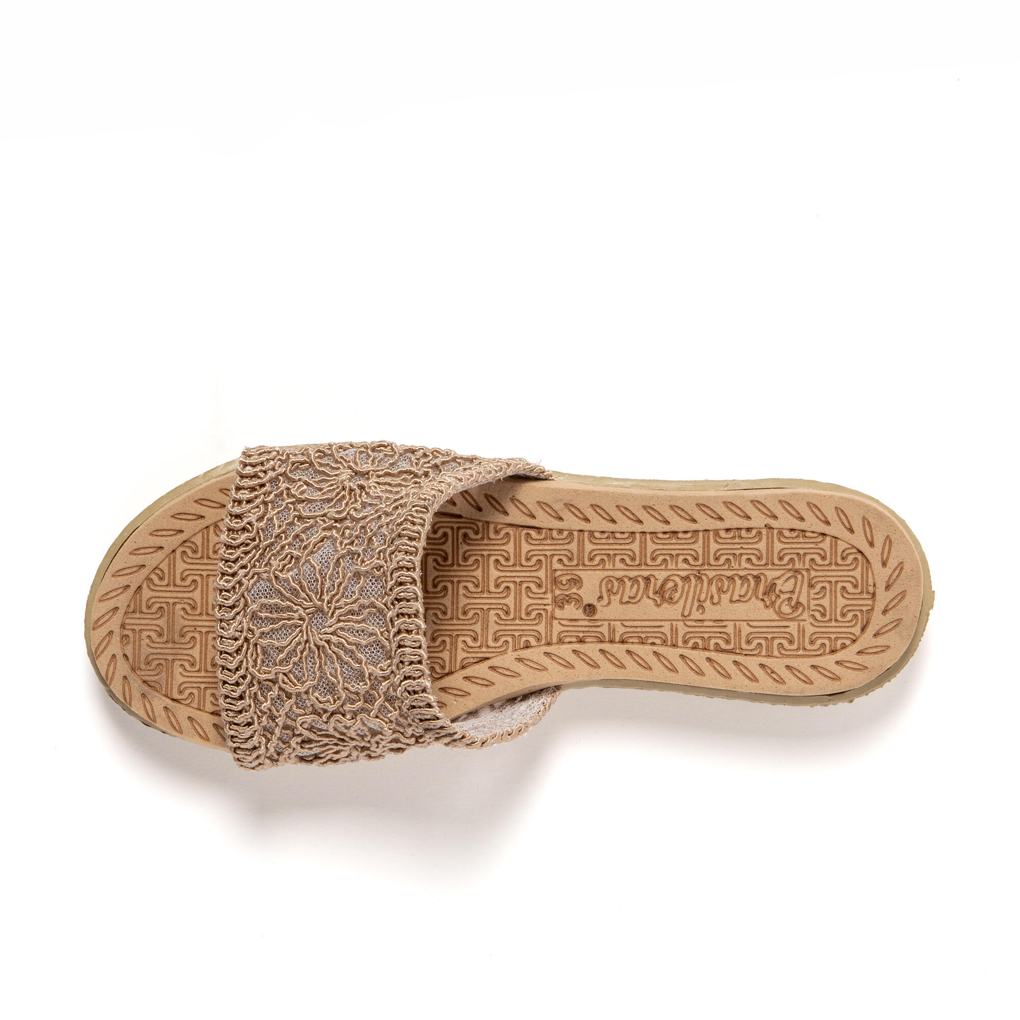 Sandali donna Brasileras Marrone con suola in gomma 5/7