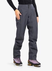Pantalon femme imperméable Black Diamond Liquid Point Carbon XS (ajusté)
