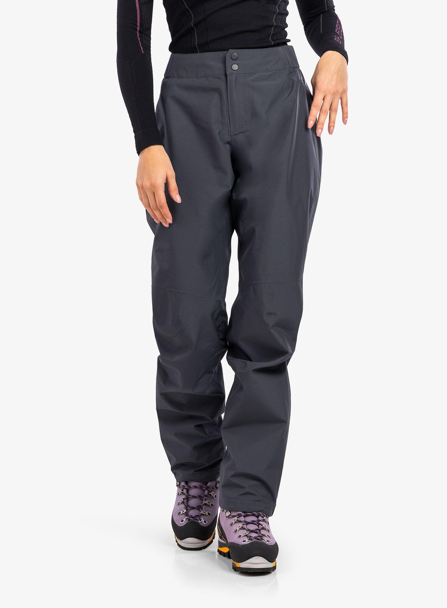 Pantalón mujer impermeable Black Diamond Liquid Point Carbon XS (ajustado) 3/7