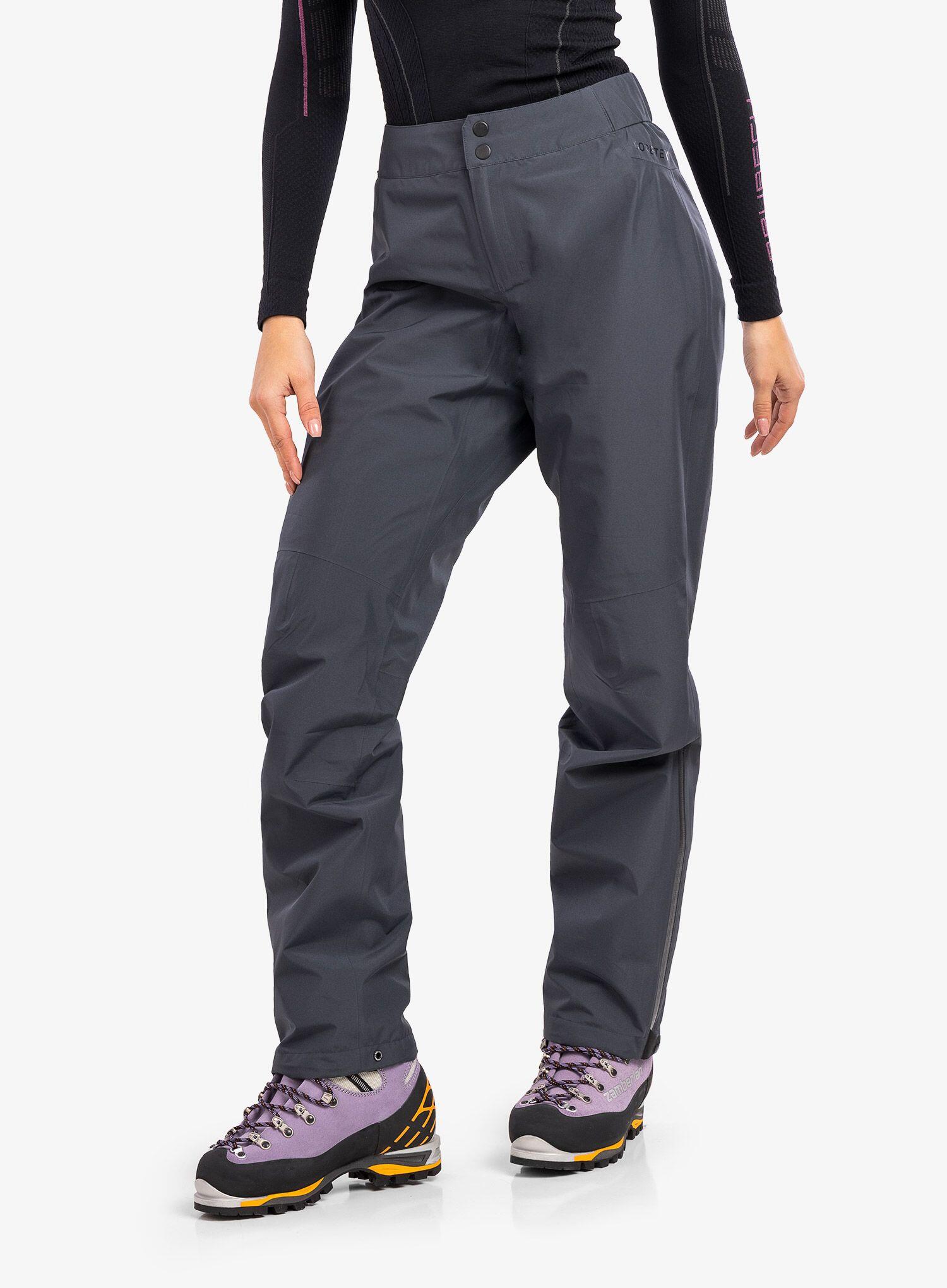 Pantalón mujer impermeable Black Diamond Liquid Point Carbon XS (ajustado) 5/7