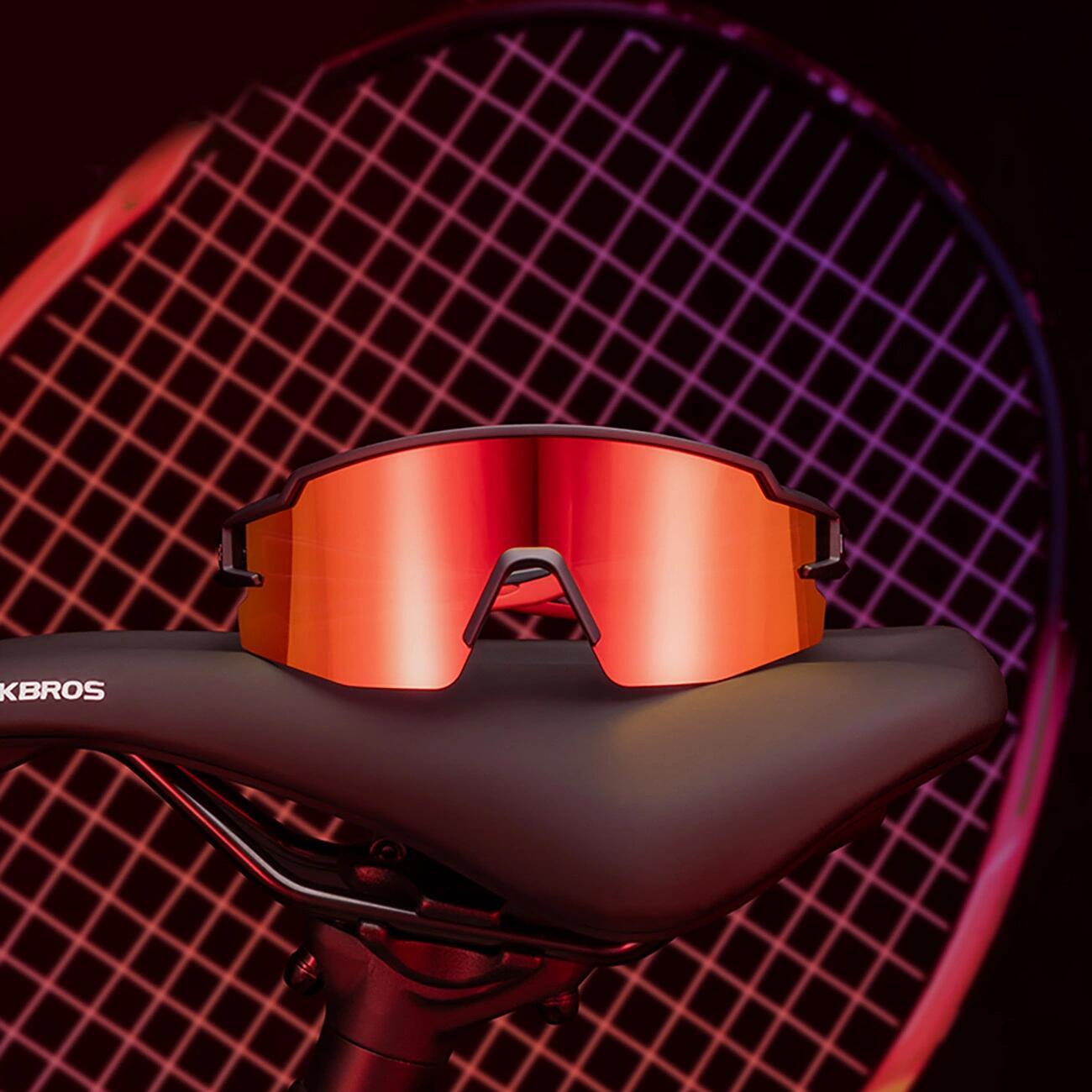 Polarisierte Kinder-Fahrradbrille mit UV-Schutz - Schwarz 7/7