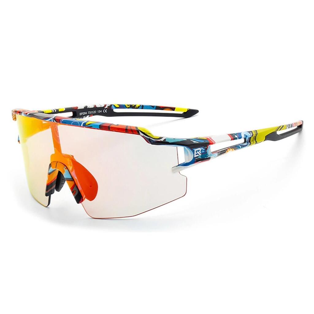 Photochromic Cycling Glasses with UV Protection