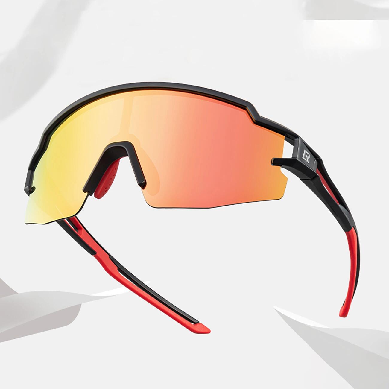 Polarisierte Kinder-Fahrradbrille mit UV-Schutz - Schwarz 3/7
