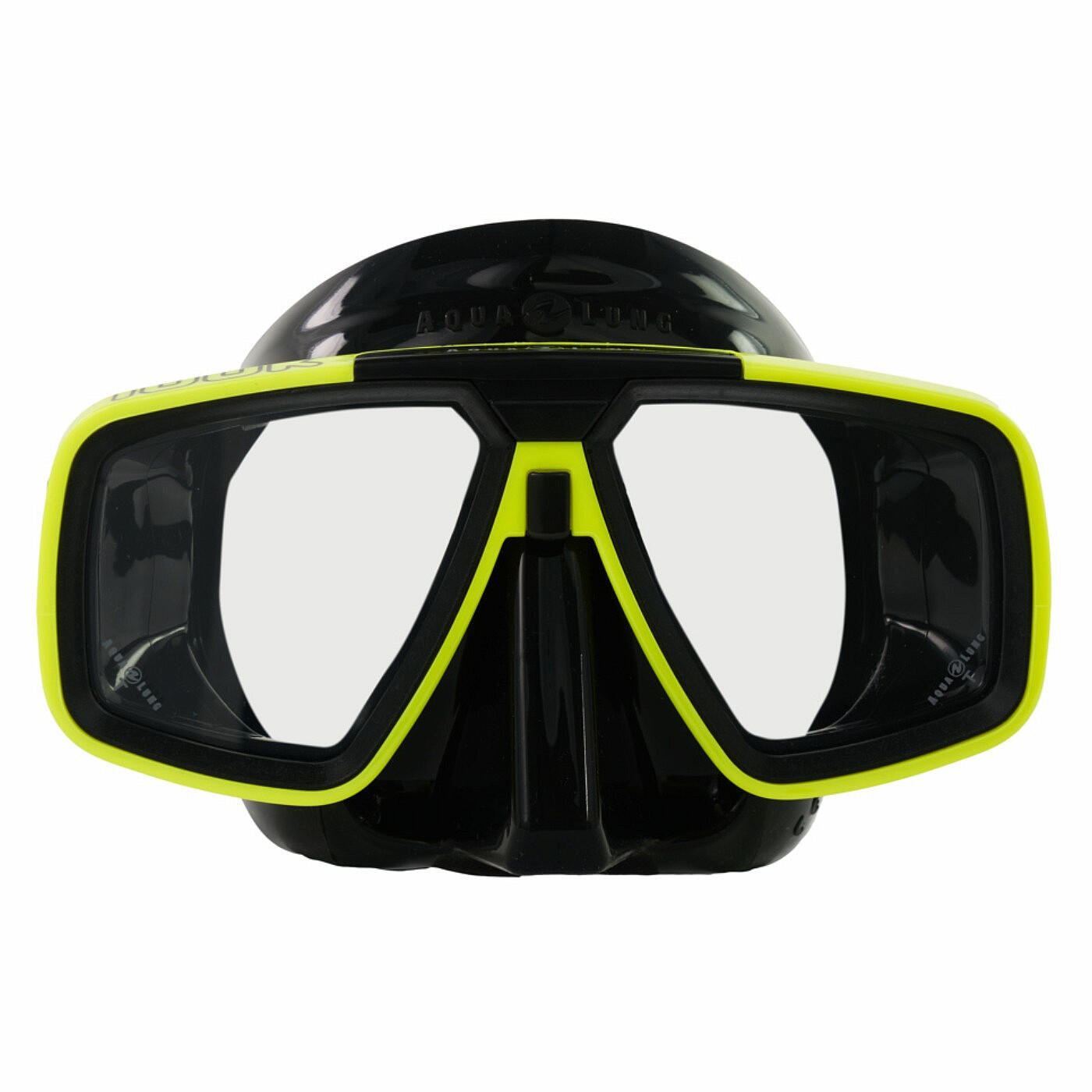 Maska LOOK - černá Black-Lime 3/5