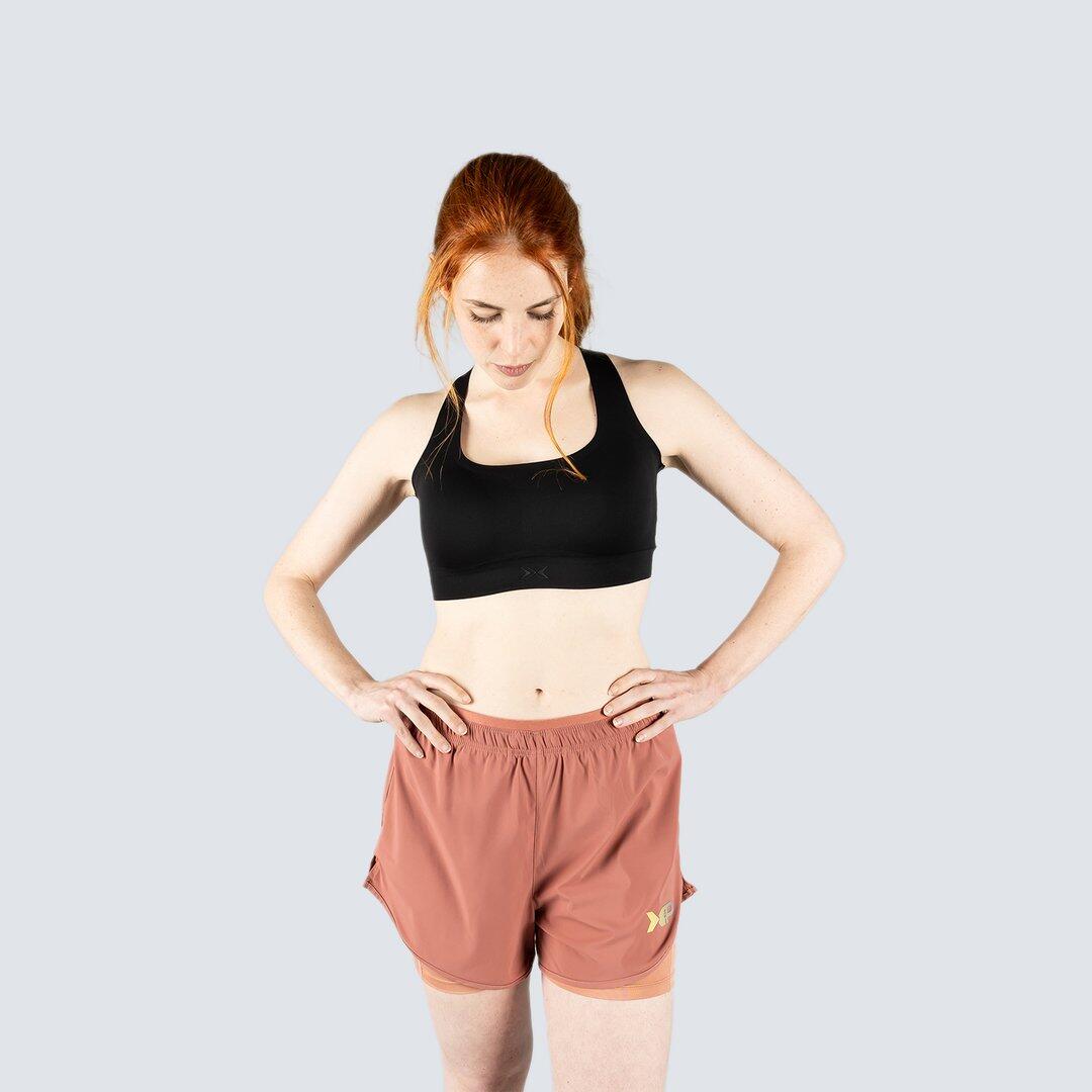 Picsil - Brassière Seamless Flow Femme – Collection Rise - Débardeur - Noir - Decathlon