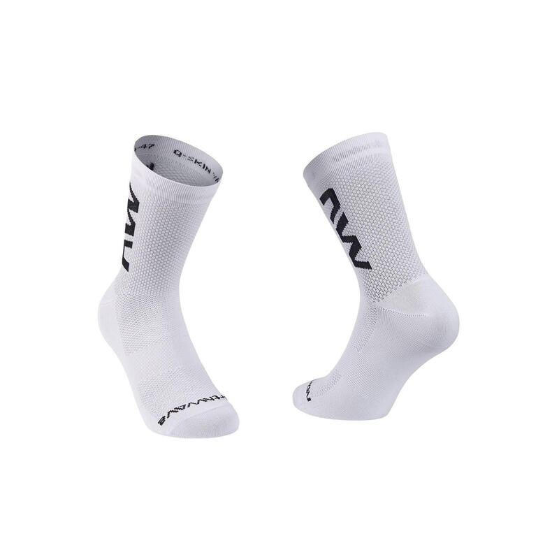 Sosete ciclism - Extreme AIR MID Sock - White | Black
