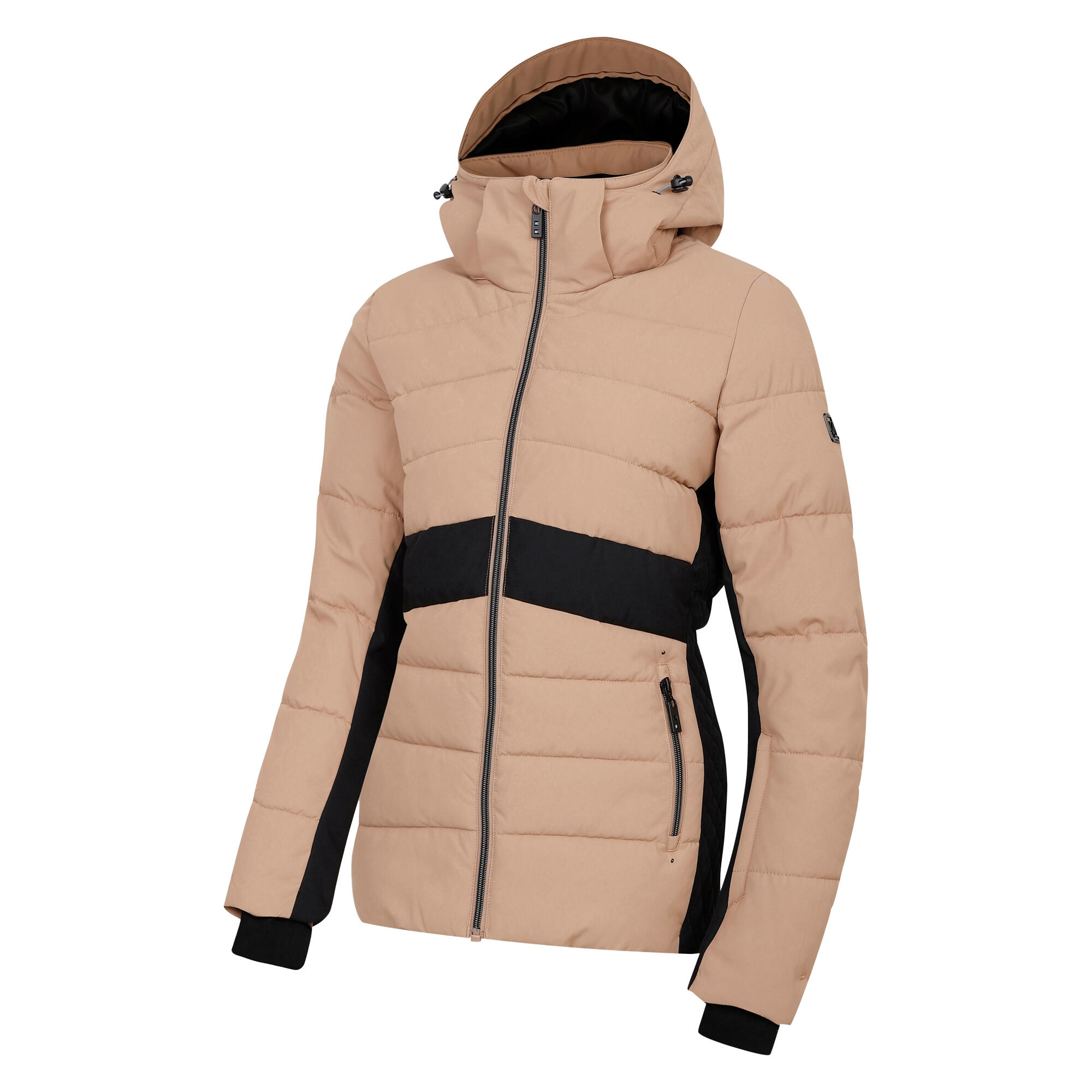Blouson De Ski GLACIAL Femme (Cachemire / Noir) 3/5