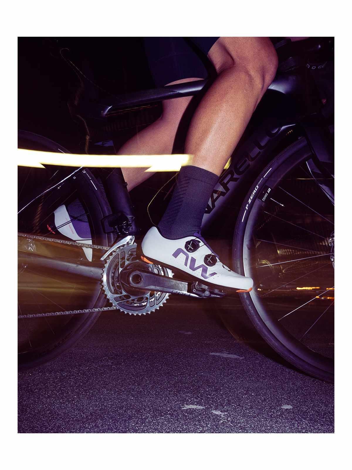 Northwave Veloce Extreme Road Shoes White/Purple 5/7