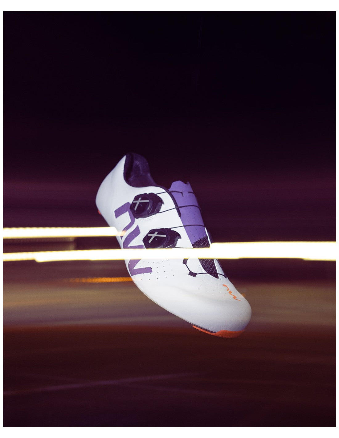 Northwave Veloce Extreme Road Shoes White/Purple 4/7