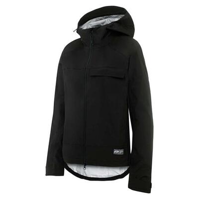 Regenjas - dames - p-space age w - zwart