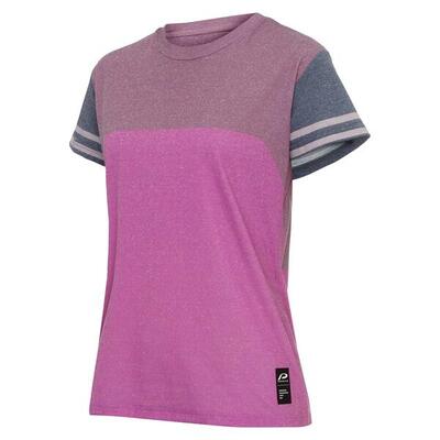 T-shirt - fiets - dames - p-cat rook - roze