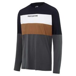 Chemise à manches longues - Cyclisme - Homme - P-Six Was Nine - gris foncé