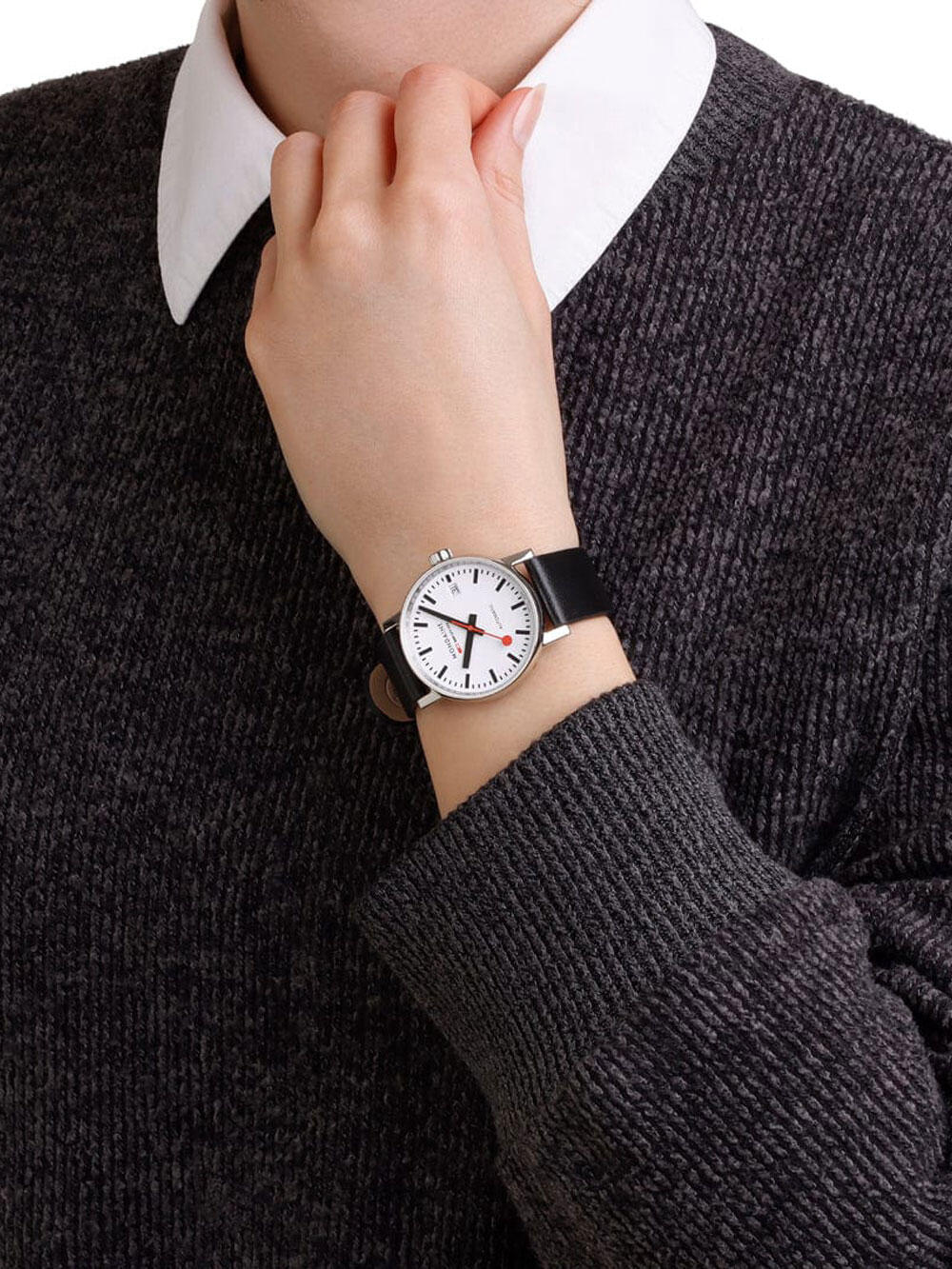 Zegarek damski Mondaine MSE.35610.LBV, Automatic, 35mm, 5ATM 4/4