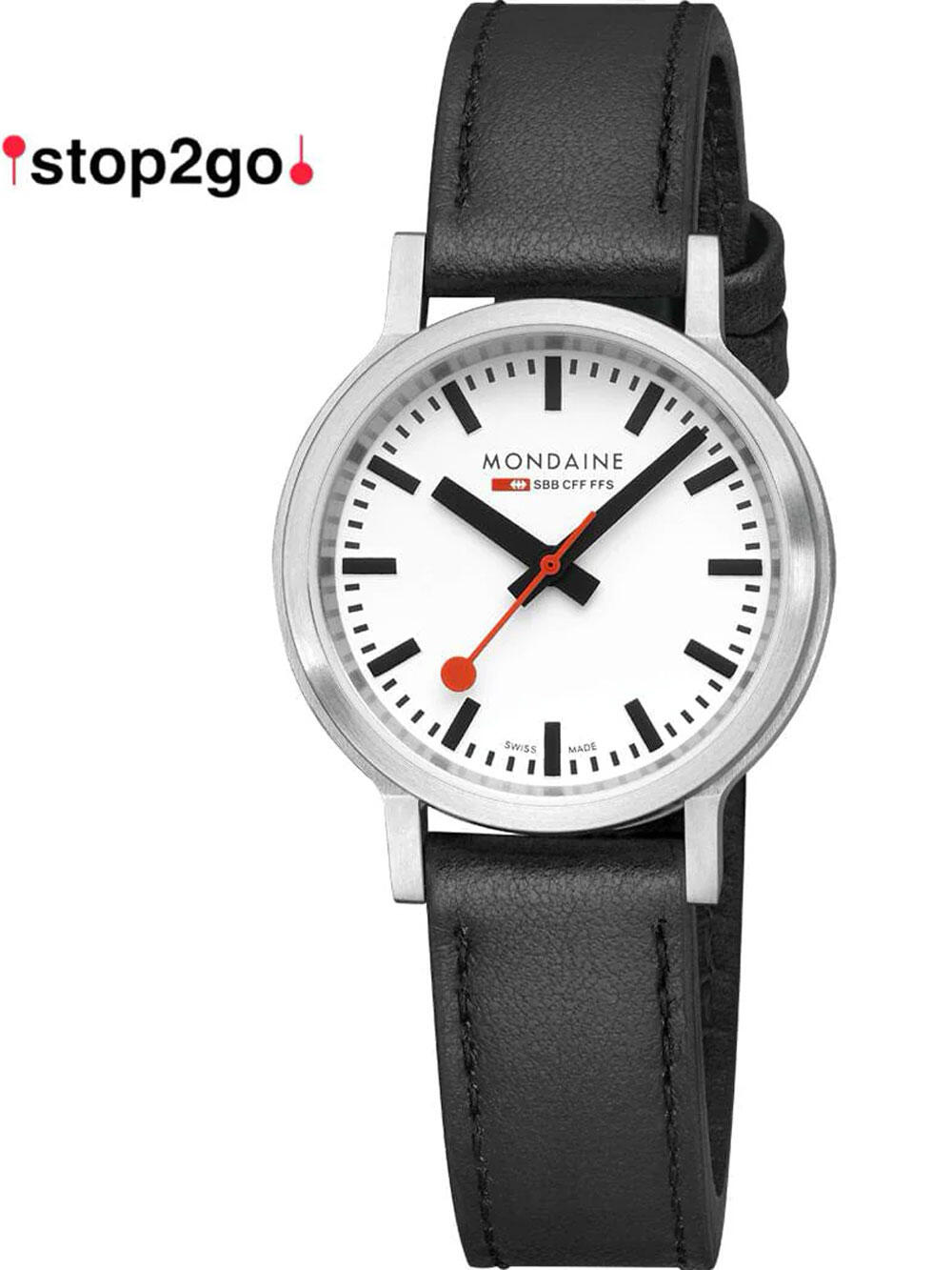 Zegarek damski Mondaine MST.3401B.LBV.SET, Quartz, 34mm, 3ATM 2/5