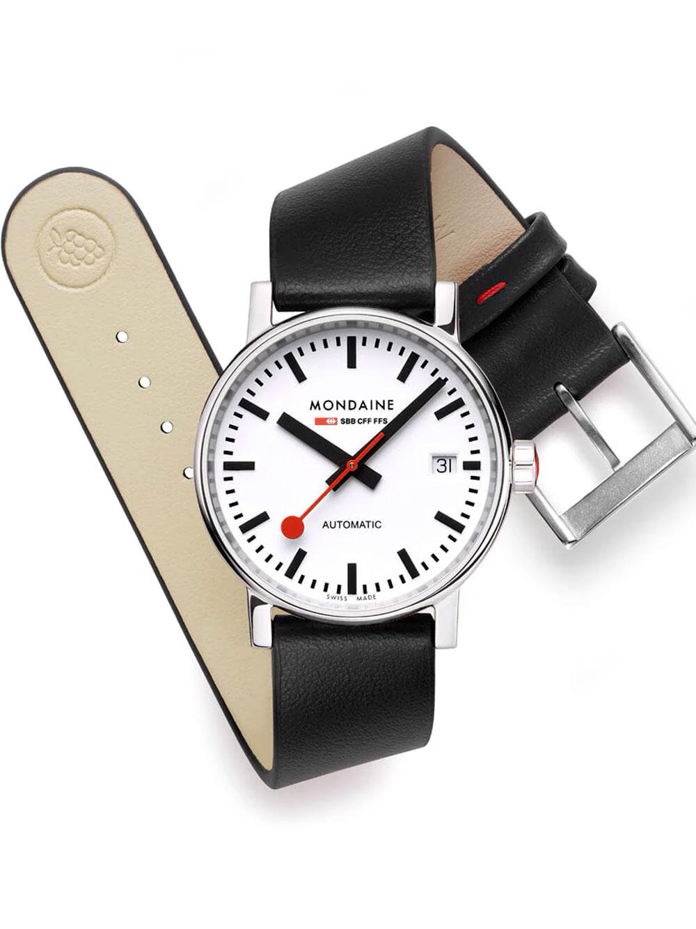 Zegarek damski Mondaine MSE.35610.LBV, Automatic, 35mm, 5ATM 2/4