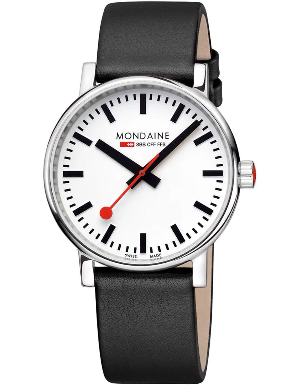 Mondaine MSE.40110.LBV, Quartz, 40mm, 3ATM 2/5