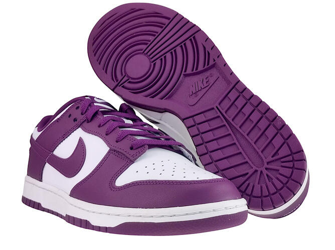 Nike Dunk Low Retro DV0833-107 White/Viotech-White 44.5 3/6