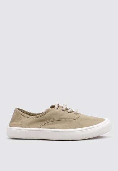 BAREFOOT BAREFOOT Mujer Victoria OLMO BAREFOOT LONA TINTADA DREC Beige