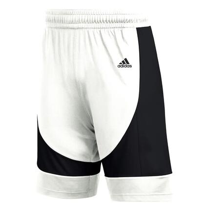 Adidas NXT PRM Shorts Basket — Blanc/Noir, L