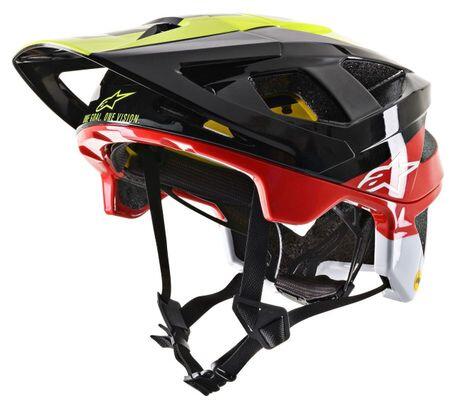ALPINESTARS Casco Alpinestars Vector Tech Pilot Mips Nero / Giallo / Rosso 2019