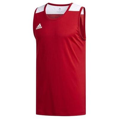 Canottiera Adidas C365 per Uomo in Power Red/White Taglia XS