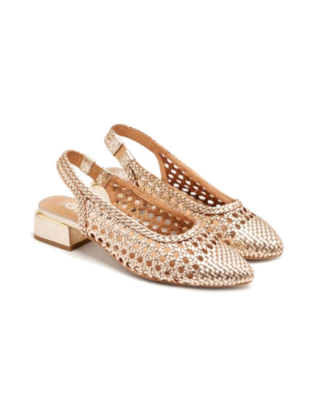 Scarpa da donna Gioseppo Piskove Dorato 2/4