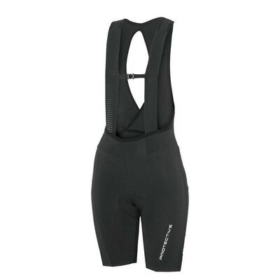 Bib fietsbroek - dames - p-blaze w - zwart