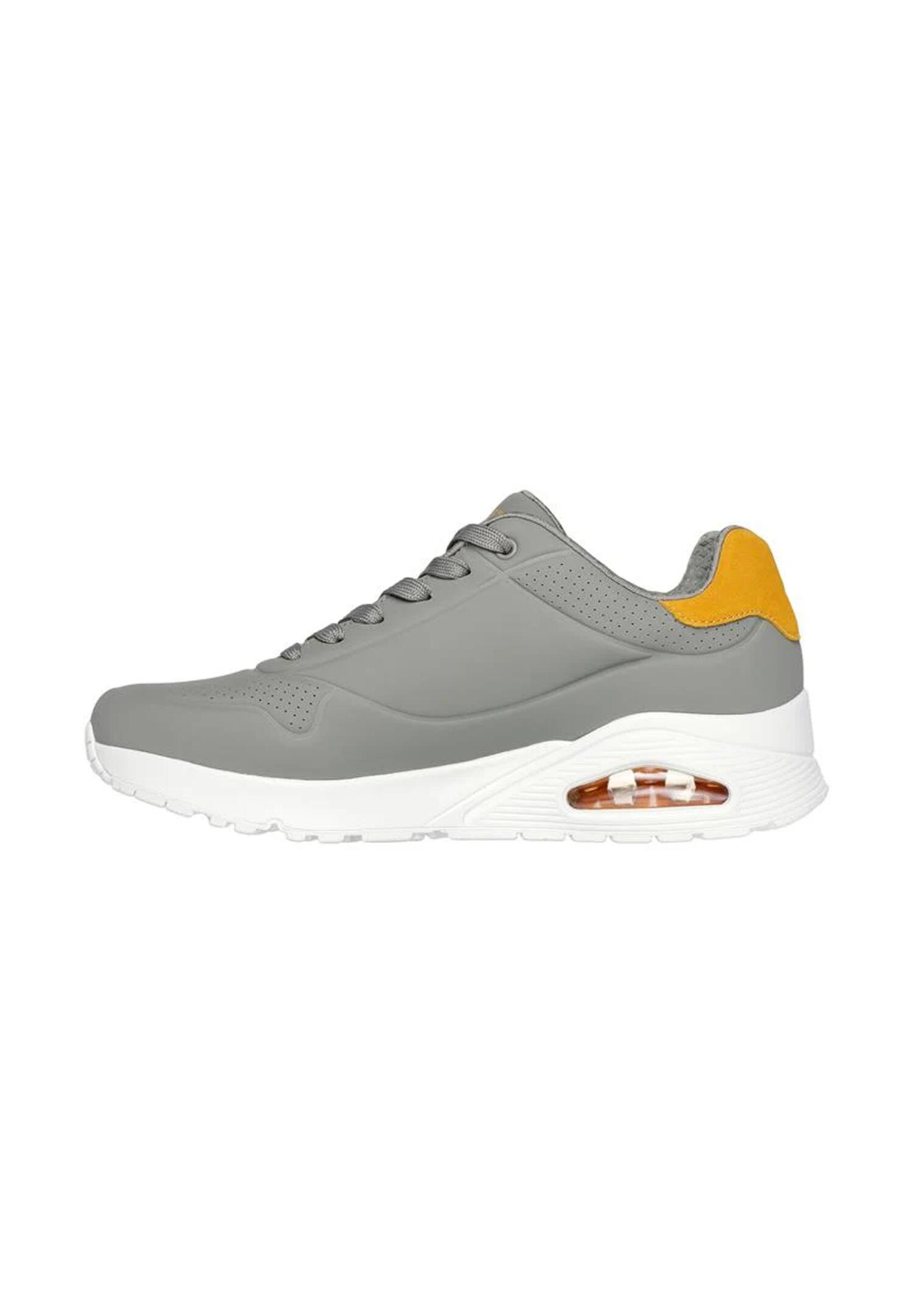 Baskets Skechers Modèle Uno - Suited On Air Couleur Gris 2/5
