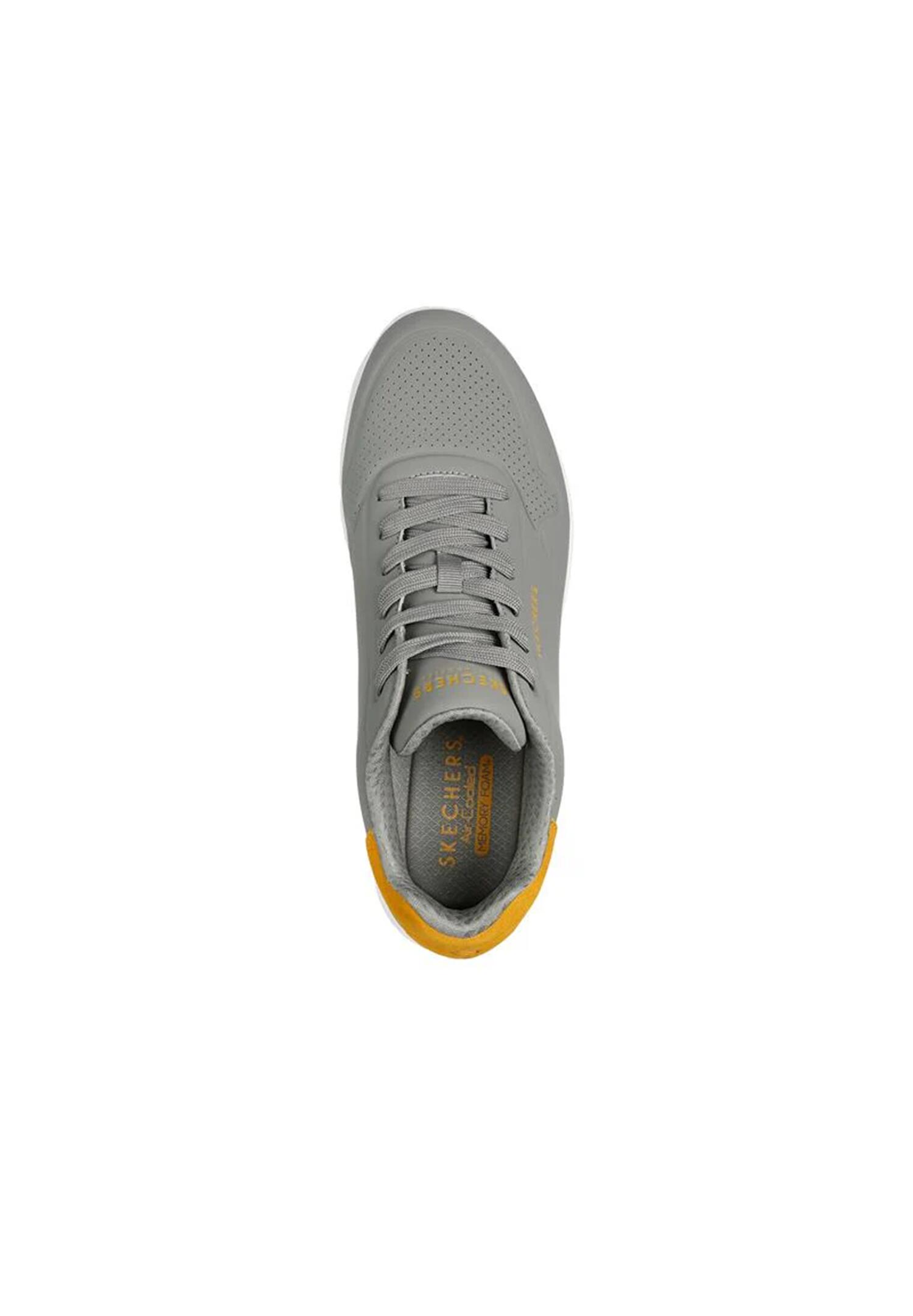 Baskets Skechers Modèle Uno - Suited On Air Couleur Gris 3/5
