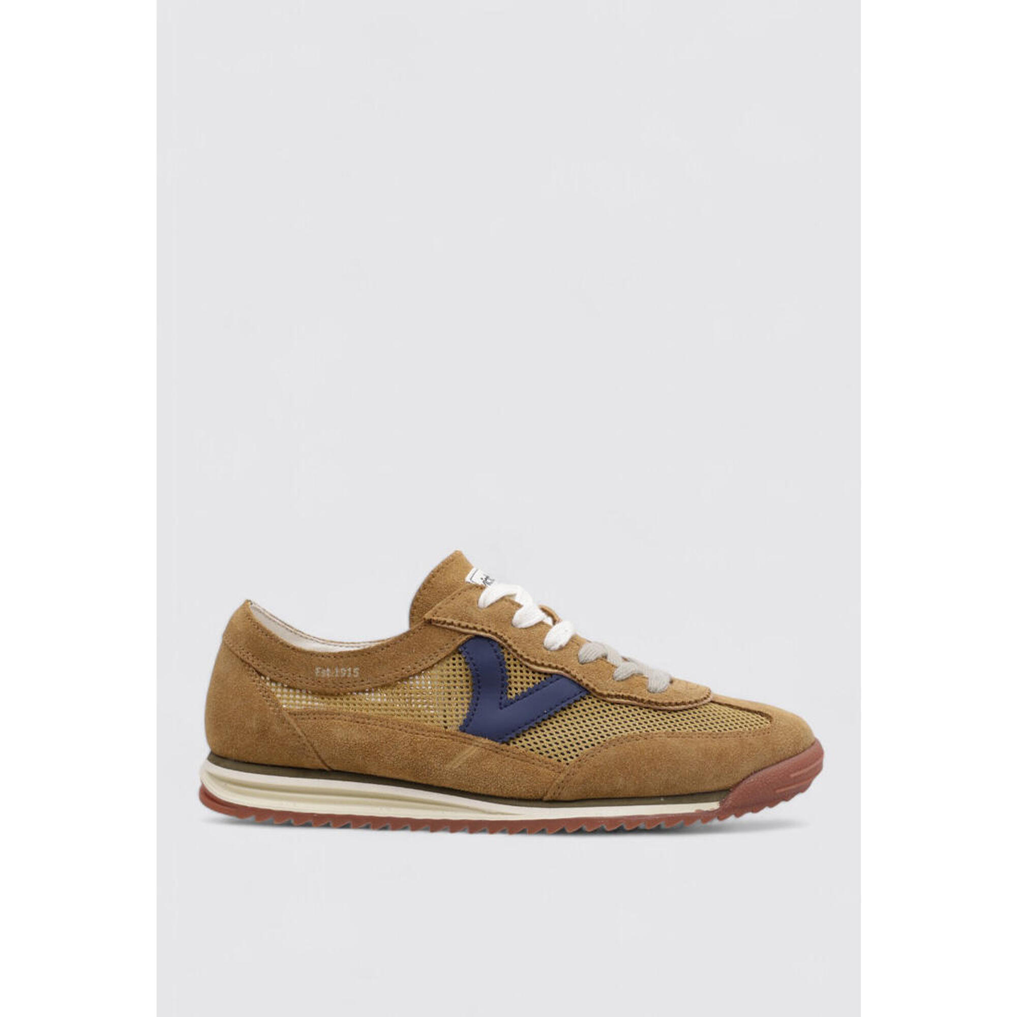 Victoria - Chaussure De Randonnée Baskets Homme Victoria Saturno & Rejilla Multicolor Cui - Baskets - Marron - Decathlon