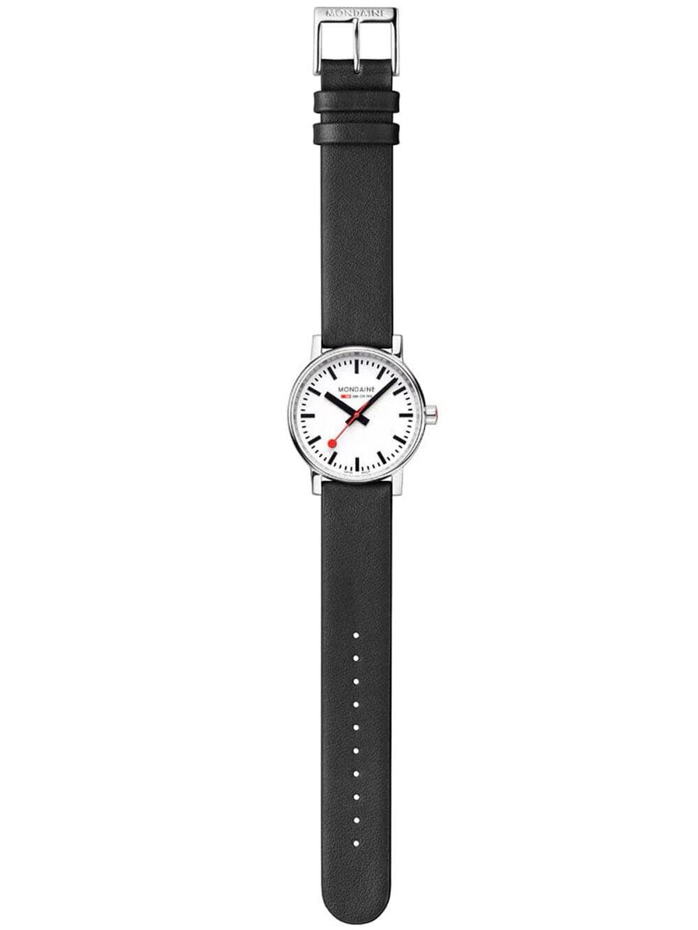 Damenuhr Mondaine MSE.35110.LBV, Quartz, 35mm, 3ATM 3/5