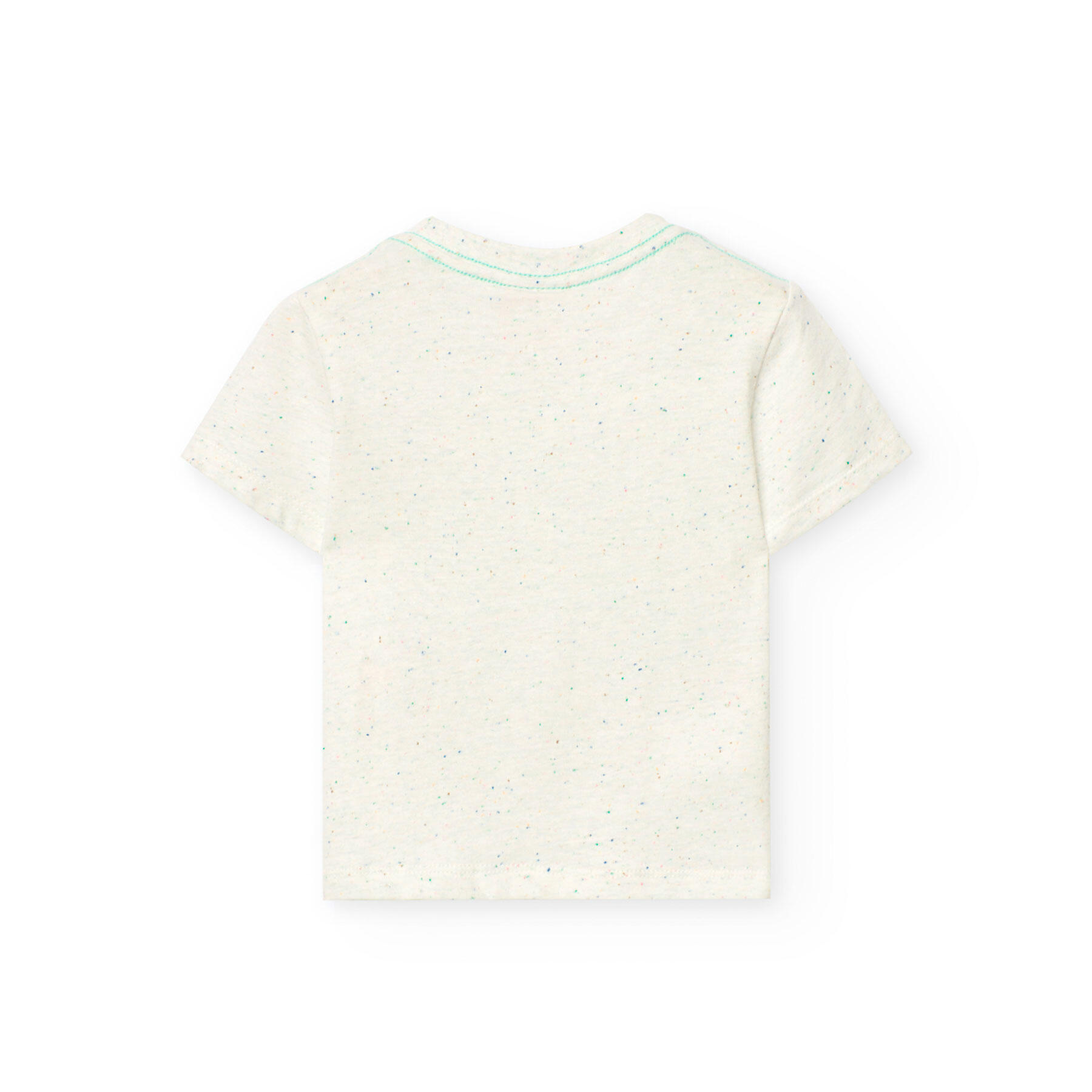 Camiseta Gimnasia Bebé Boboli Blanco 2/4