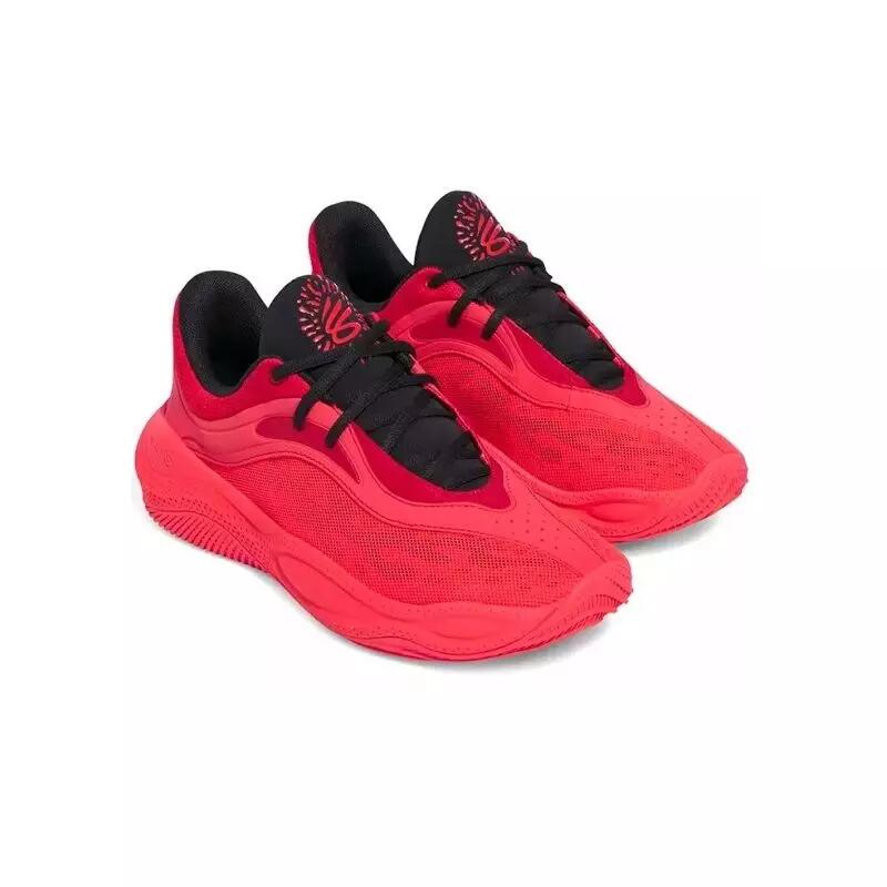 Chaussure de Basketball Under Armour Curry Splash 25 Rouge 2/4