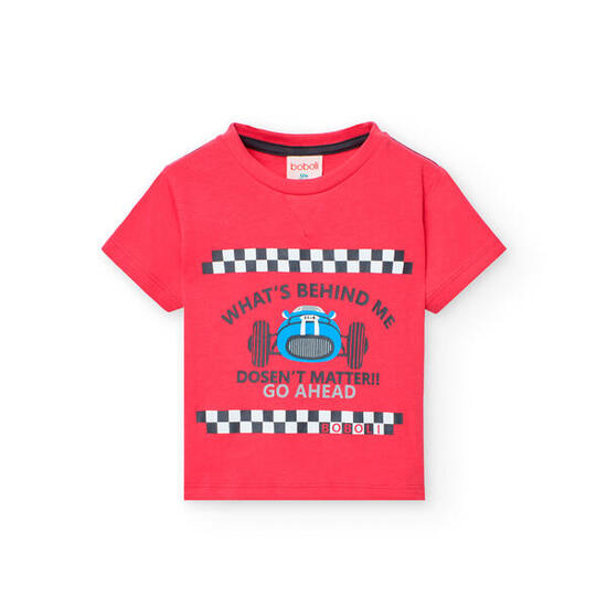 Camiseta Gimnasia Niño Boboli Lila