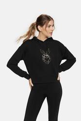 Sweat-shirt d'entraînement Cardio Bunny Freeze pour femme