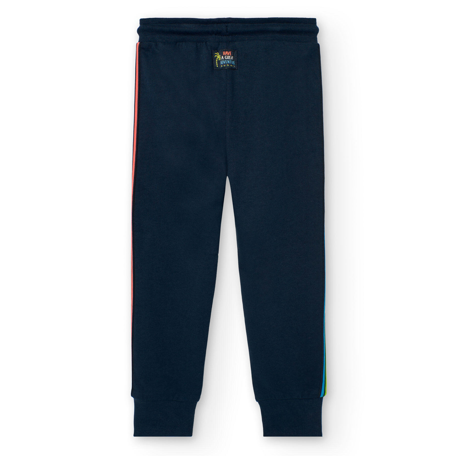 Pantalón Gimnasia Niño Boboli Azul 3/5