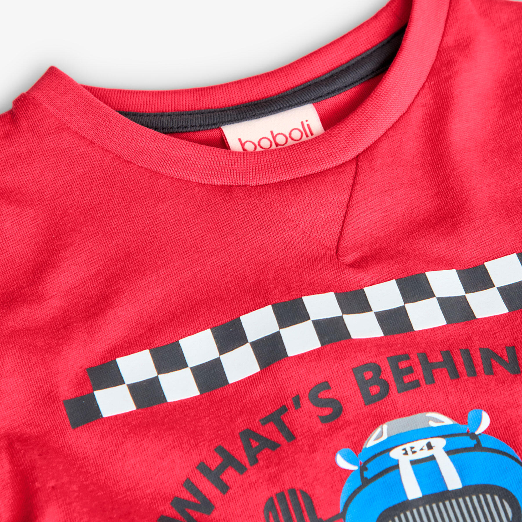 Camiseta Gimnasia Niño Boboli Lila 3/4