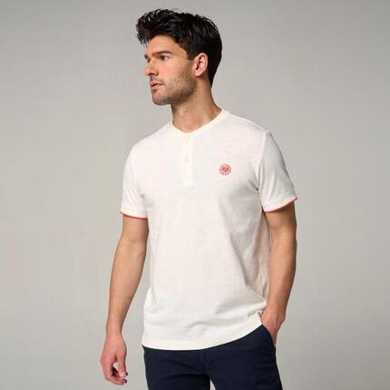 Polo Heritage Homme Roland-Garros - Ecru