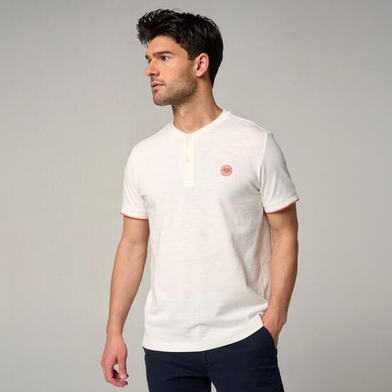 Polo Heritage Homme Roland-Garros - Ecru